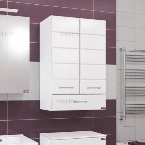 Шкаф СанТа Омега 407005 60х90 подвесной цвет белый