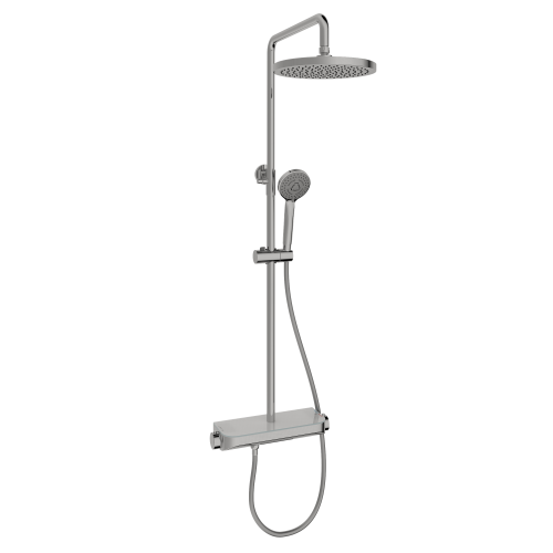 Душевая стойка Sancos Teo SC11002CH настенная цвет хром с термостатом