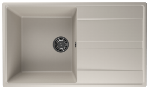 Кухонная мойка Ulgran Quartz Prima 850-02 85х50 цвет бежевый