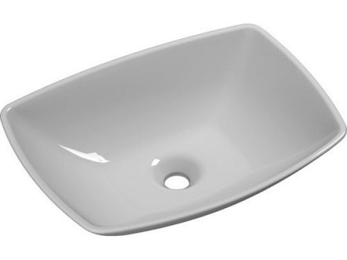 Раковина из искусственного камня Florentina Моника М 10.112.00560.001 60х40 накладная цвет белый без отверстий под смеситель