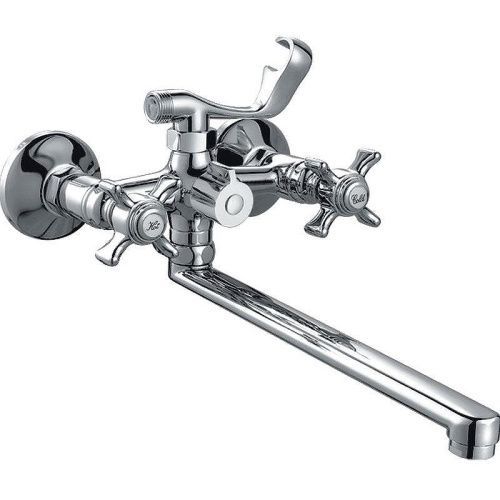 Смеситель для ванны и душа Haiba HB24 HB2224 настенный хром