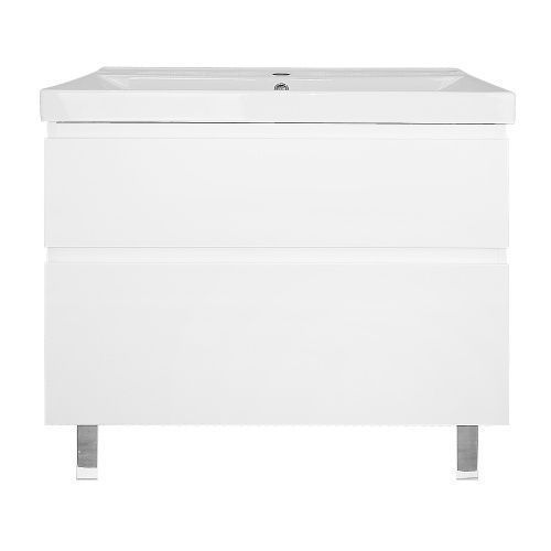 Тумба с раковиной Azario Мила CS00091366 80х50 напольная цвет белый