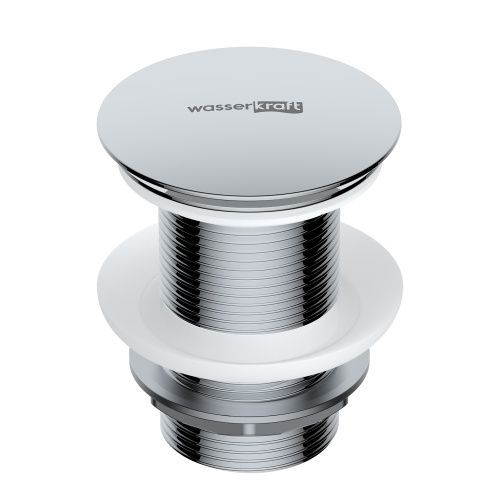 Донный клапан Wasserkraft A244 хром