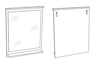 Зеркало Corozo Блюз SD-00000002 70х80 - фото 4