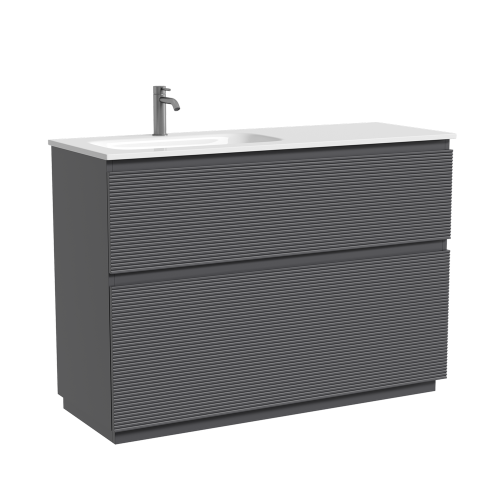 Тумба под раковину Sancos FOLK Floor FL120FLGS 120х40 напольная цвет серый