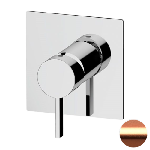 Смеситель для душа Remer Metrica MC30QRP встраиваемый в стену медь