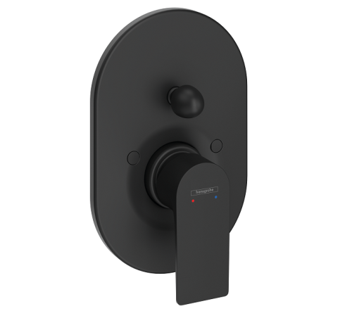 Смеситель Hansgrohe Rebris E 72459670 встраиваемый в стену черный