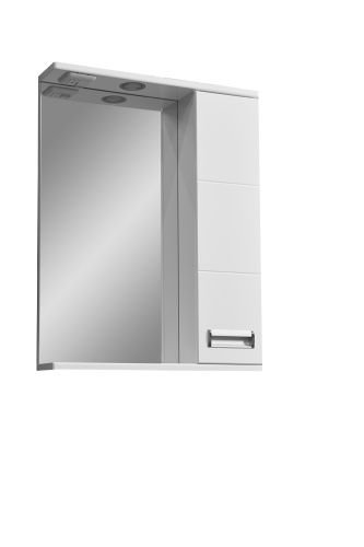 Зеркало-шкаф Stella Polar Фиора SP-00000209 60х70 подвесной цвет белый