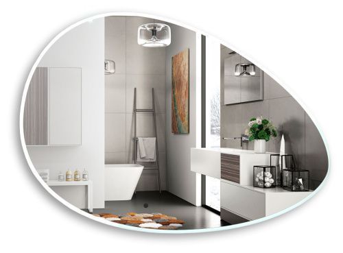 Зеркало с подсветкой Azario Omega LED-00002556 90х60 подвесное