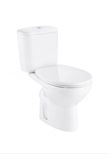 Унитаз-компакт напольный с бачком Roca Mitos 734Q39A000 белый без сиденья смыв торнадо
