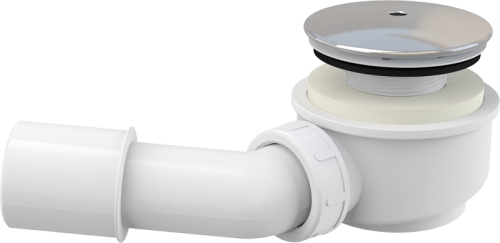 Сифон для душевого поддона Alcadrain A471CR-60 белый