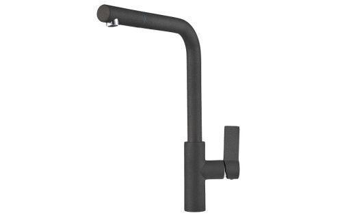 Смеситель для кухни Granula 2502, ЧЕРНЫЙ на мойку черный