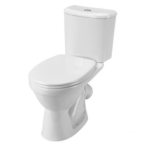 Унитаз-компакт напольный с бачком Santek Бореаль 1WH302146 белый с сиденьем микролифт каскадный смыв