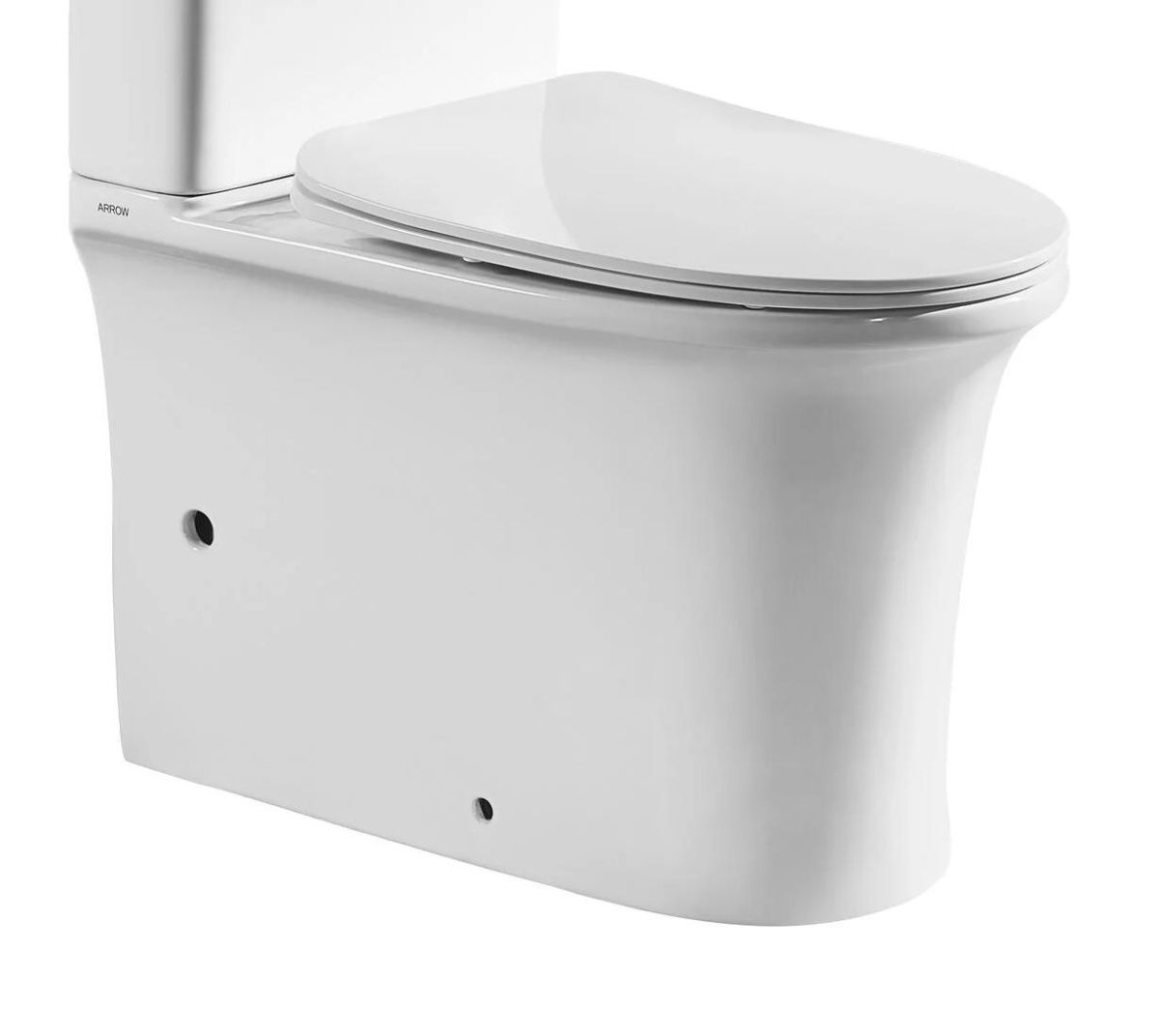 Чаша унитаза напольная Arrow AB2230H цвет белый без бачка с сиденьем микролифт безободковая каскадный смыв