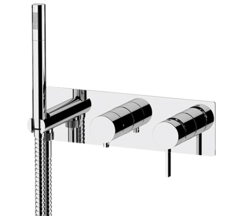 Смеситель для душа Remer Metrica MC97D3 встраиваемый в стену хром