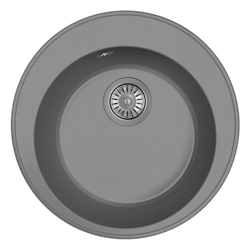 Кухонная мойка Dr.Gans Пион 25.130.B0480.410 50х50 цвет серый поверхность матовая