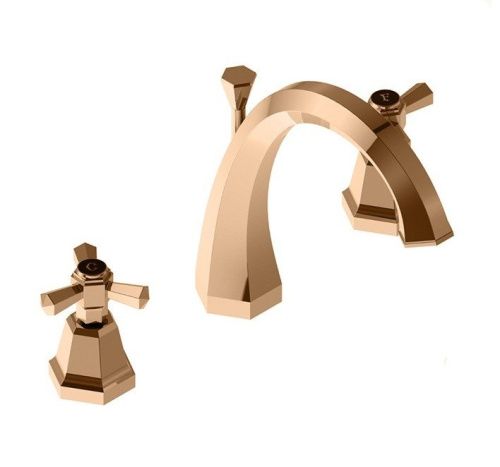 Смеситель Stella ECCELSA EC00015AU02 на раковину розовое золото