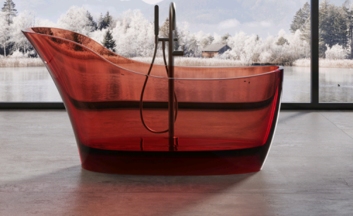 Ванна из полиэфирной смолы Dea Design Elegant DD8613 1690 R5 170х75 отдельностоящая овальная