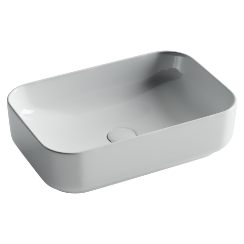 Раковина из сантехнического фарфора Ceramica Nova ELEMENT CN5043 50х30 накладная цвет белый