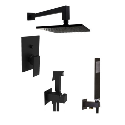 Душевая система Paffoni Elle KITZEL015NO/M встраиваемая в стену