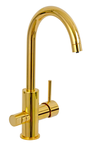 Смеситель для кухни Remer X Style N792DWDO на мойку золото