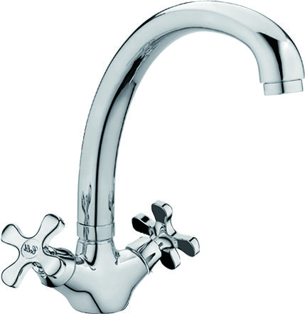 Смеситель для кухни Rush Sakhalin SA5350-23 на мойку хром