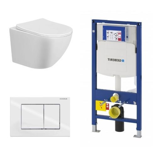 Сет унитаз + инсталляция + кнопка 111.300.00.5+FP.310.11.01+AM25010