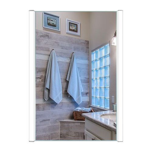 Зеркало-шкаф Azario Quito AZ-ZC-031CS 50х70 подвесной цвет серый