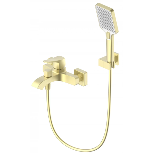 Смеситель для ванны Wonzon & Woghand Flex WW-88037072-BG настенный золото