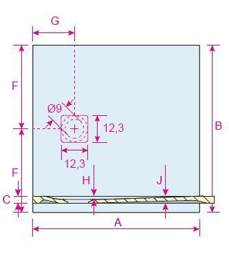 Душевой поддон из искусственного камня Riho VELVET SOLE D006012105 100х100 белый - фото 2