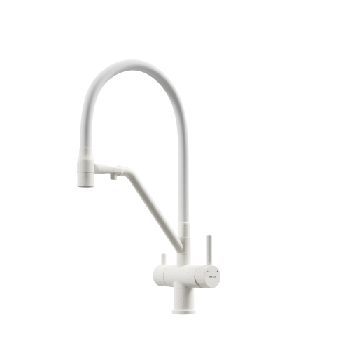 Смеситель для кухни Sancos Dora SC4003MW на мойку белый