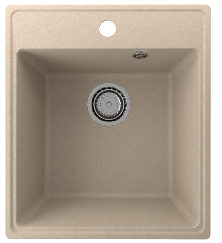 Кухонная мойка Ulgran Quartz Forte 425-03 45х50 цвет бежевый