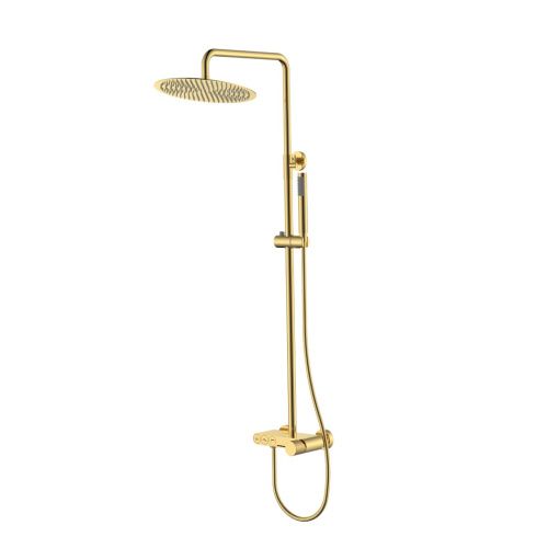 Душевая стойка Boheme Stick 128-GG.4 настенная цвет золото