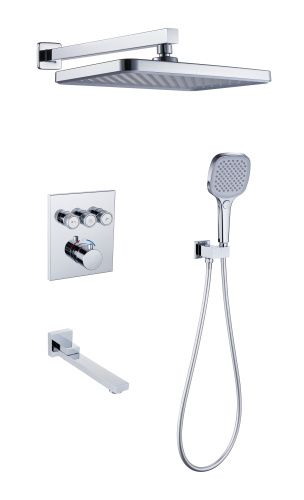 Душевая система ALMAes Como TVZ-8803 встраиваемая в стену цвет хром