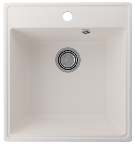 Кухонная мойка Ulgran Quartz Forte 460-01 45х50 цвет белый