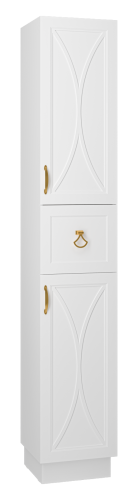 Шкаф-пенал Misty Амбра П-Амб050-011П 40х200 напольный