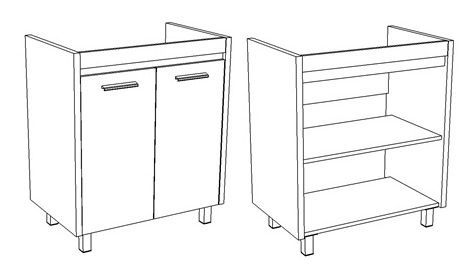 Тумба под раковину Corozo Лорена SD-00000319 60х50 напольная цвет белый/бежевый - фото 4