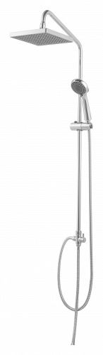 Душевая стойка Bravat Fit D283CP-2A-RUS настенная цвет хром