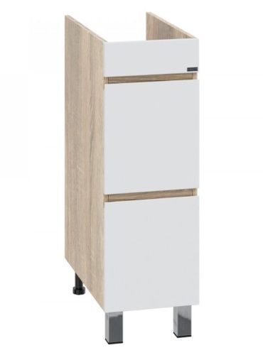 Тумба под раковину СанТа Марс 700399 30х50 напольная цвет белый/бежевый