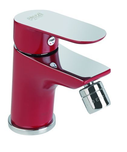 Смеситель Fiore 81RX8130 на биде хром/красный