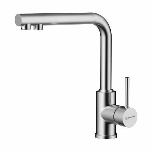 Смеситель для кухни Omoikiri Nakagawa 2 PLUS 4994342 на мойку нержавеющая сталь