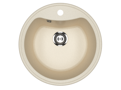 Кухонная мойка Ulgran Classic U-601-328 50х50 цвет бежевый