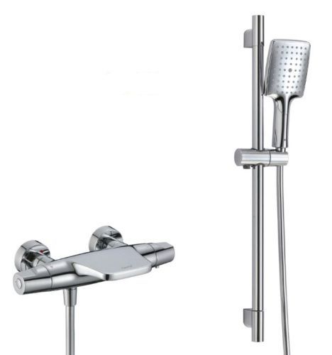 Смеситель для ванны и душа Savol SK-GR18D2-A настенный хром