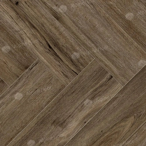 Ламинат Alpine Floor Herringbone 8 Pro New LF102-10 Дуб Бордо толщина 0.8 см 33 класс 606х101