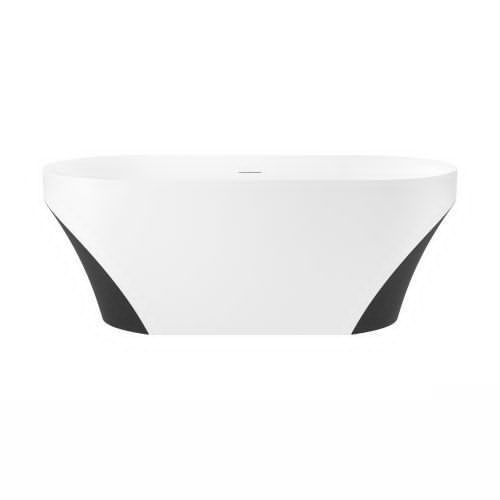 Ванна акриловая Wellsee Croquis 230302000 170х75 отдельностоящая асимметричная с ножками