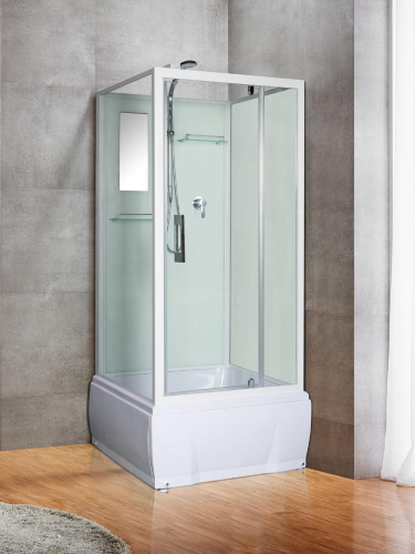 Душевая кабина River TANA 10000003118 90х90 квадратная без крыши ориентация универсальная