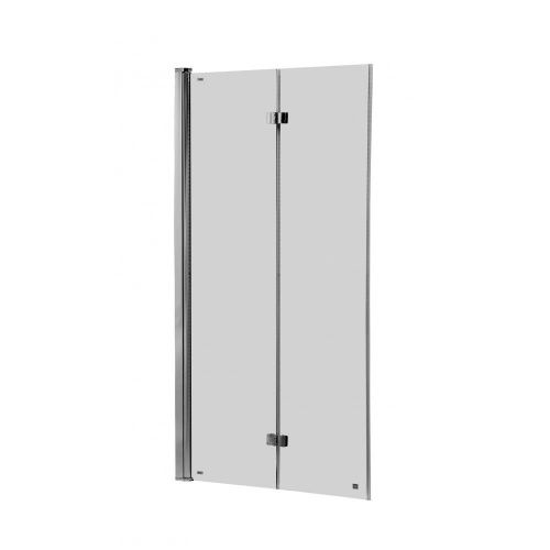 Душевая шторка на ванну Roca CAPITAL 7.M411.1.512.M 115х140 стекло прозрачное профиль хром ориентация универсальная