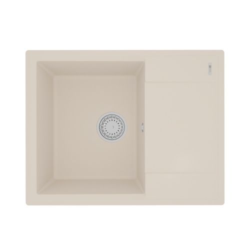 Кухонная мойка LeMark Imandra 640 9910024 65х50 цвет бежевый поверхность матовая