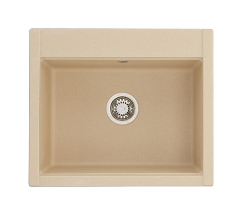 Кухонная мойка Aquaton Делия 1A715232LD260 60х50 цвет бежевый поверхность матовая
