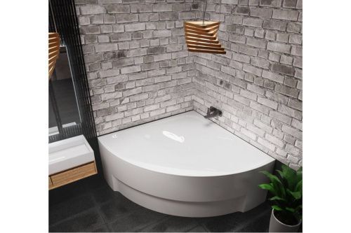 Ванна акриловая Vayer Boomerang Гл000010858 140х140 пристенная четверть круга